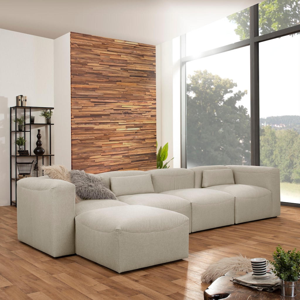 Max Winzer® Ecksofa »Lena«, (Spar-Set, 5 St.)