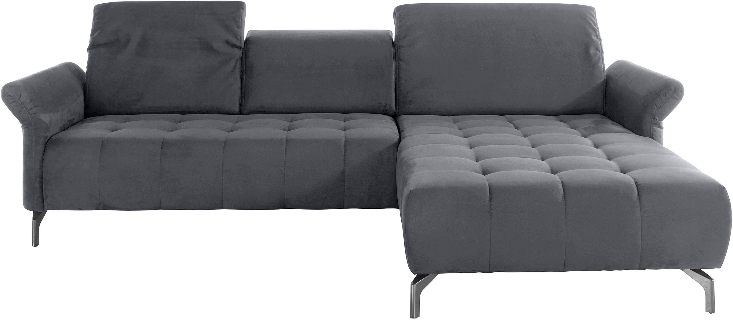 Home affaire Ecksofa »Fresh L-Form« Federkern, wahlweise Kopfteilverstellung und motorischer Vorziehsitz