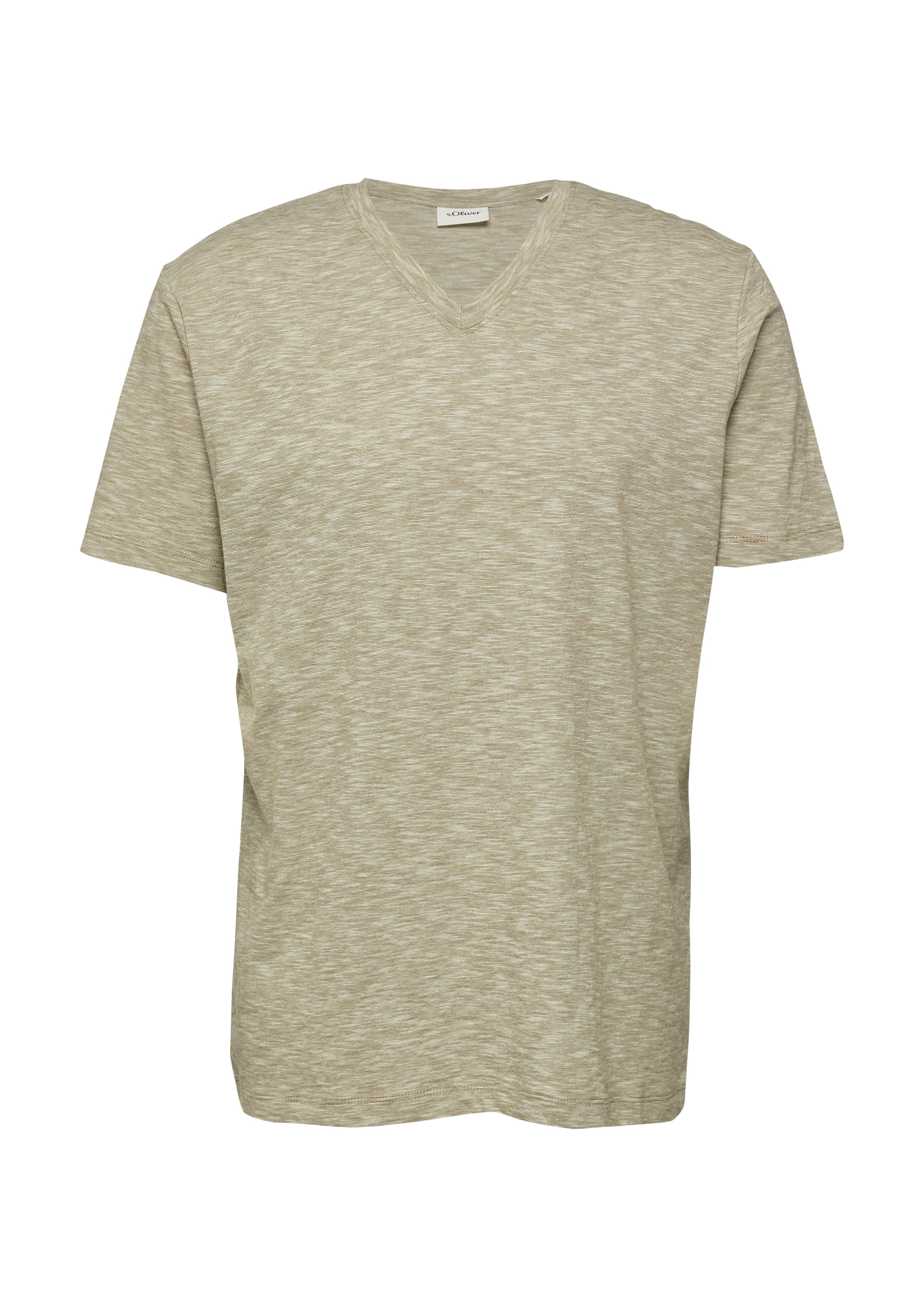 s.Oliver Kurzarmshirt meliert