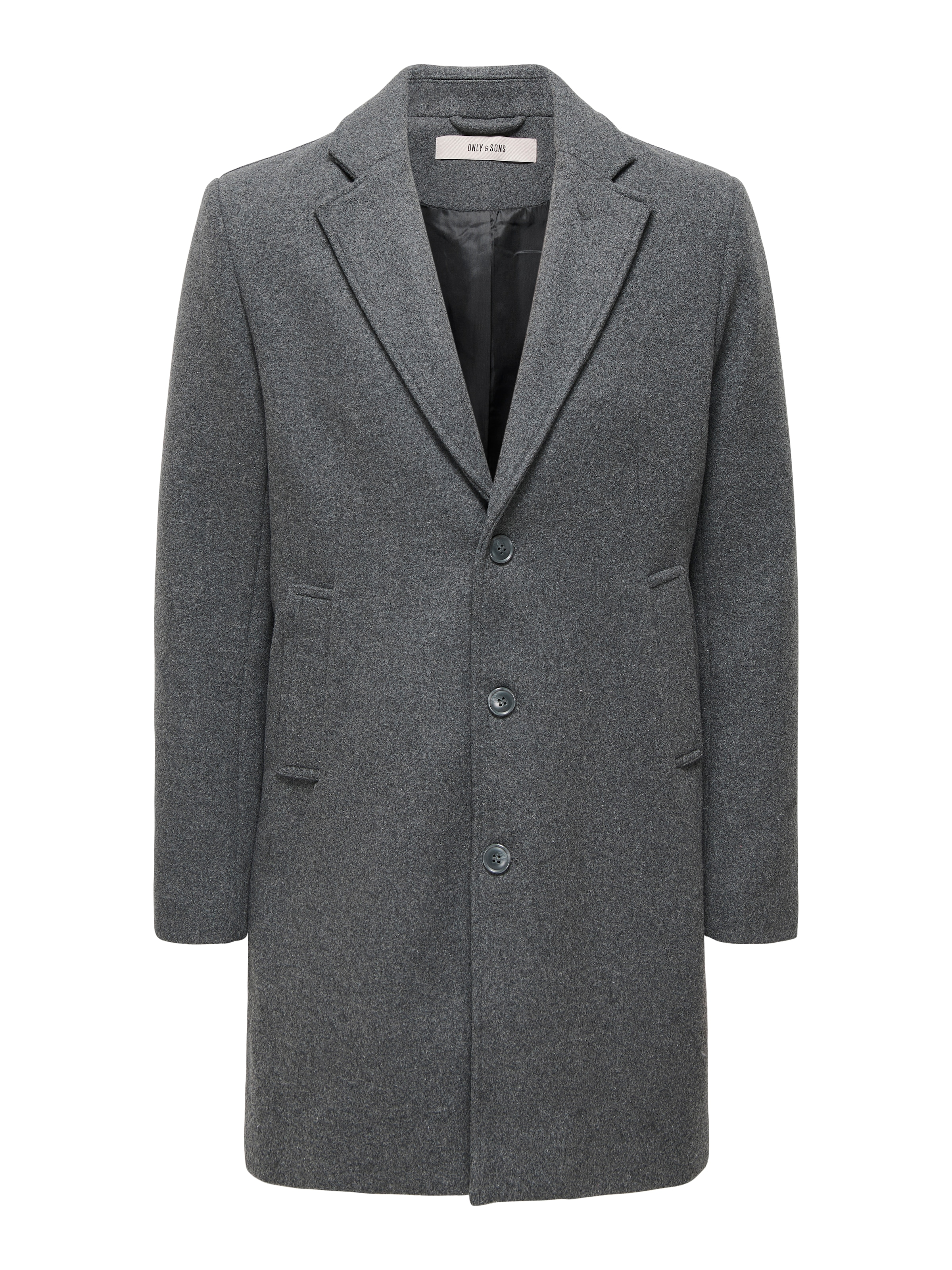 ONLY & SONS Langmantel »ONSMATTHEW WOOL COAT OTW NOOS« mit Wolle