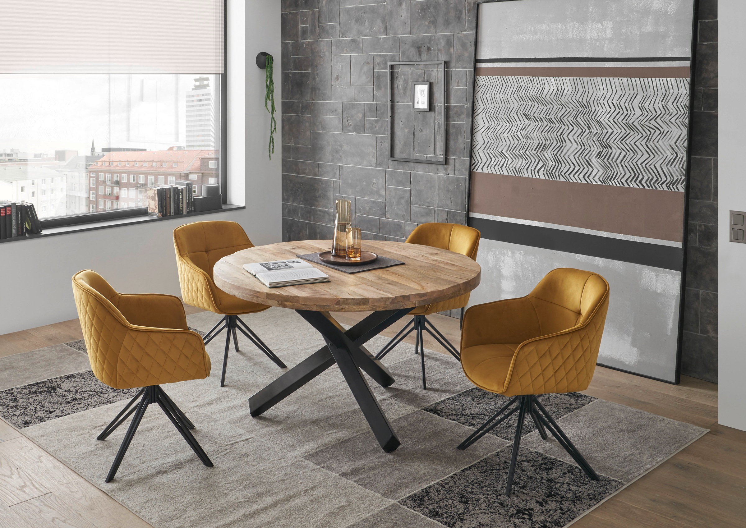 Stolkom Armlehnstuhl »Emma« (Packung) 1 Stk.180 grad drehbar mit Auto-Return