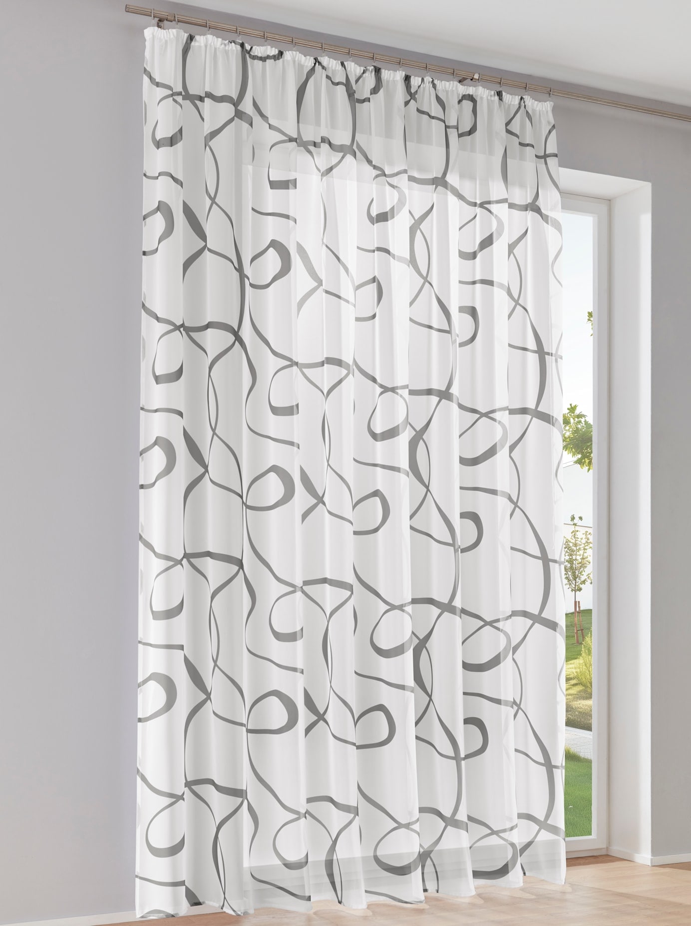 Decoratieve vitrage