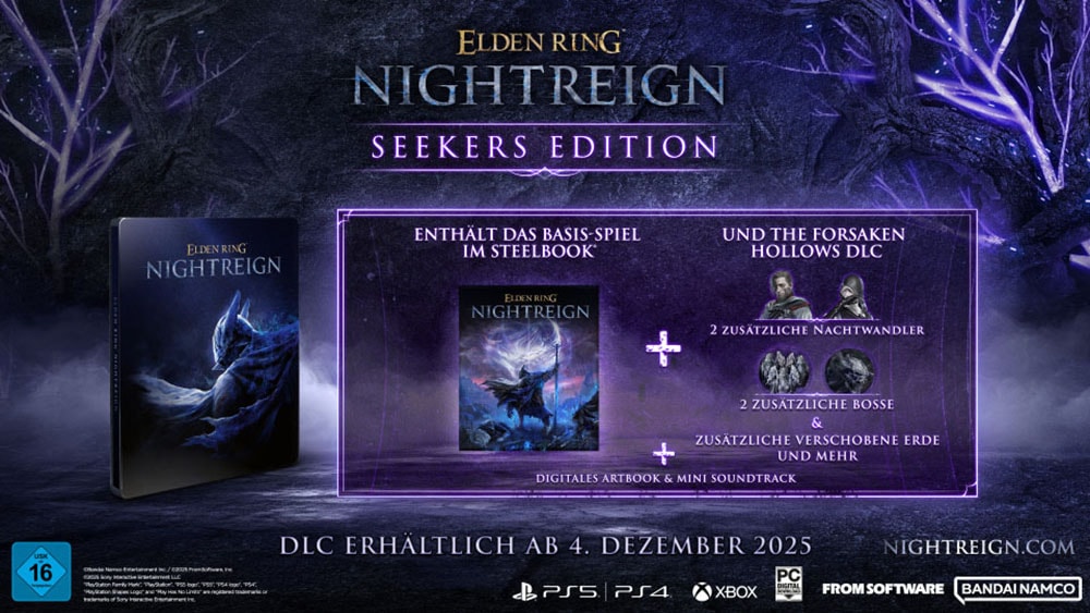 BANDAI NAMCO Spielesoftware "Elden Ring Nightreign Seekers Edition" PlayStation 5