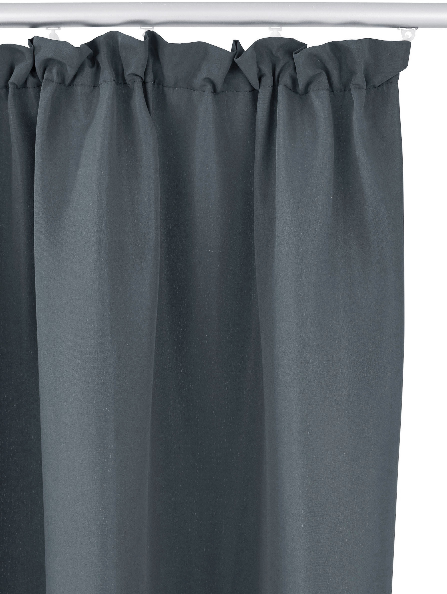 Bruno Banani Vorhang »Lagan«, (2 St.), 2-er Set, gewebt, Microfaser, versch. Größen, einfarbig, Bestseller