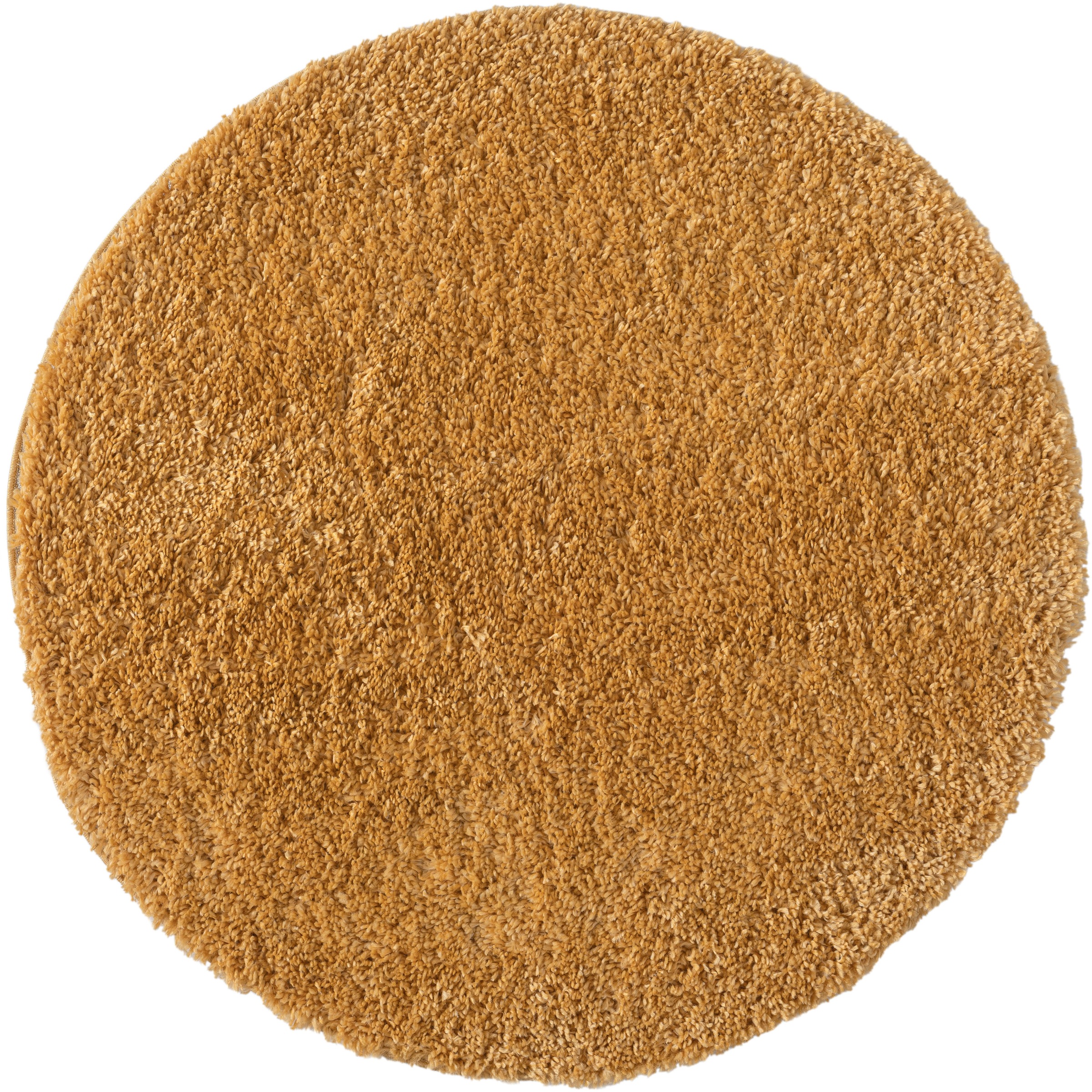 Myflair Möbel & Accessoires Hochflor-Teppich »My Shaggy«, rund, 37 mm Höhe, Shaggy, Uni Farben, leicht glänzend, Microfaser, extra flauschig