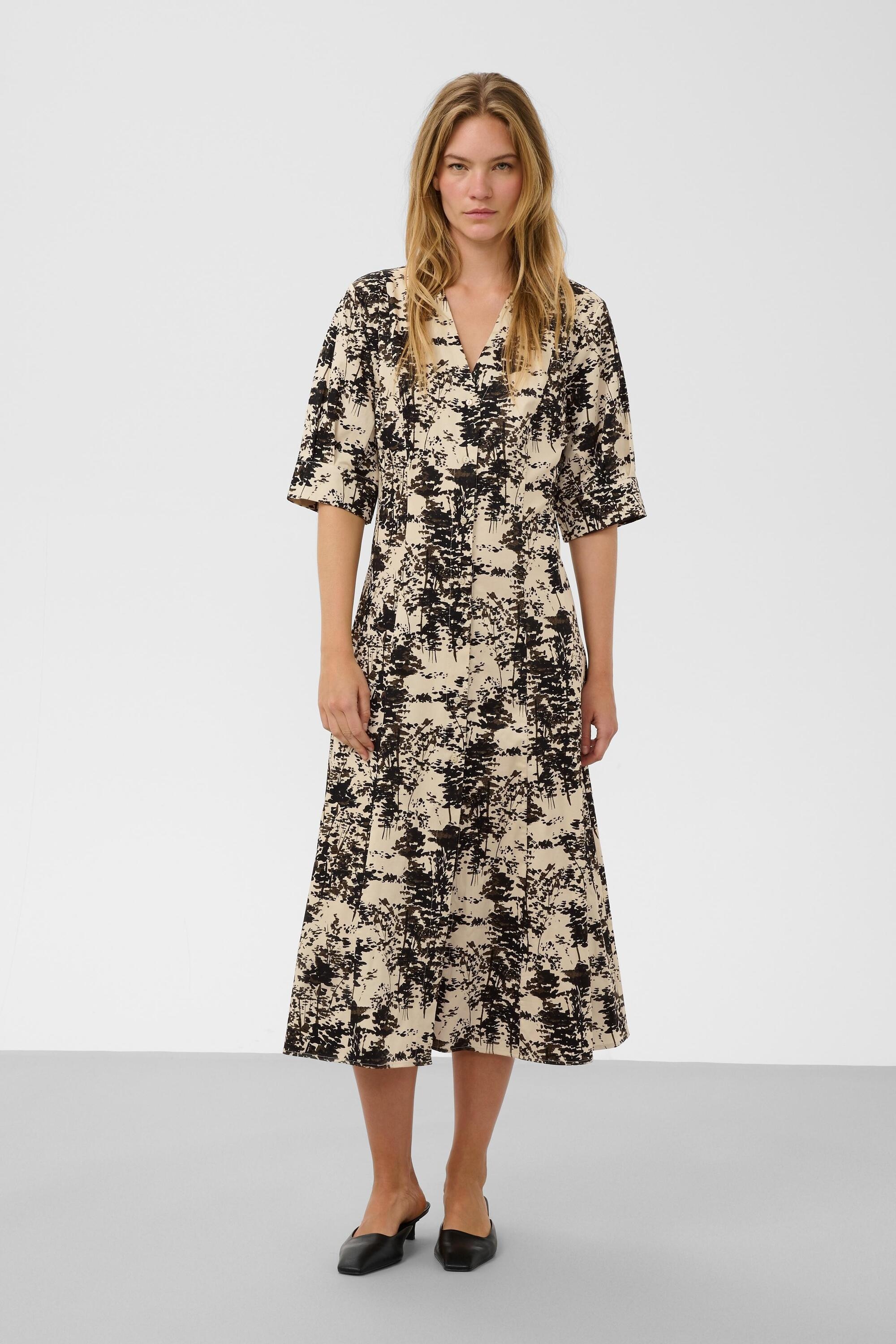 SOAKED IN LUXURY Midikleid »Damen Kleid SLNaelle«