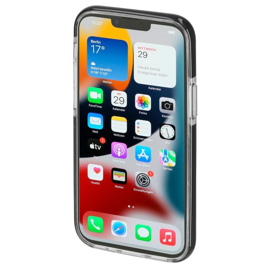 Hama Smartphone-Hülle »Cover "Protector" für Apple iPhone 13 Pro Max, Schwarz«, iPhone 11 Pro Max