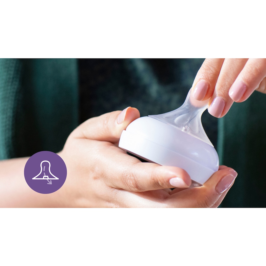 Philips AVENT Babyflasche »Natural Response Starter-Set für Neugeborene SCD838/11«