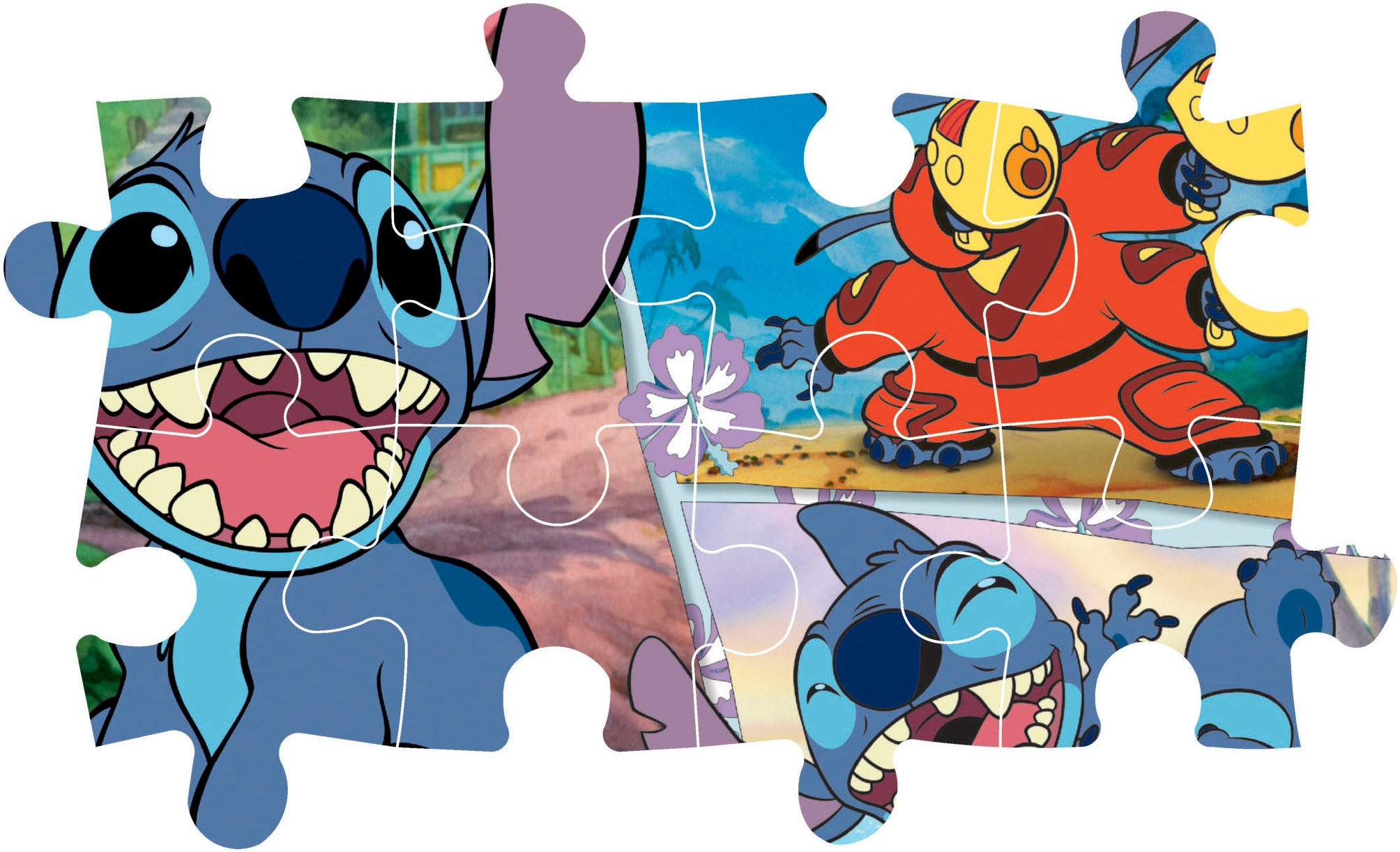 Clementoni® Puzzle »Disney Stitch, Maxi, Supercolor«, Made in Europe