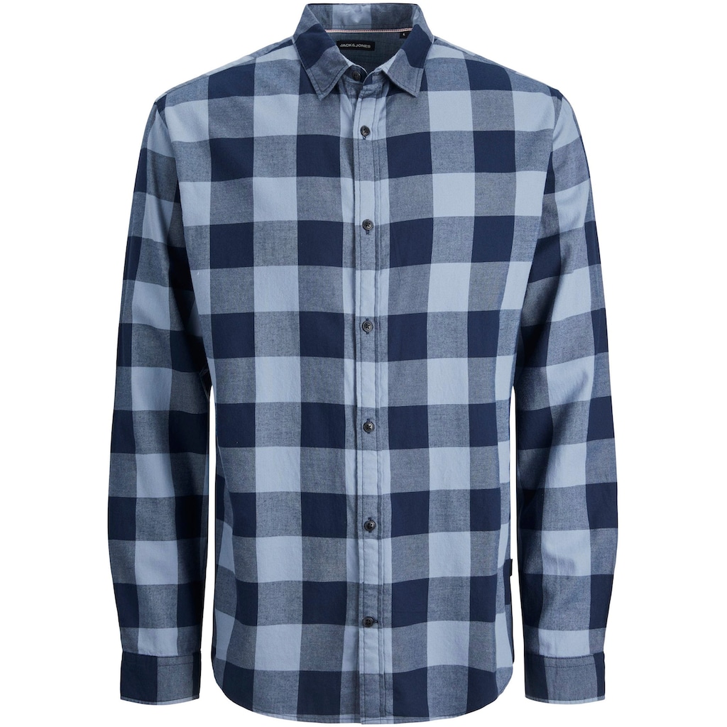 Jack & Jones PlusSize Langarmhemd »JJ JJEGINGHAM TWILL SHIRT« Jack & Jones PlusSize Langarmhemd »JJ JJEGINGHAM TWILL SHIRT«