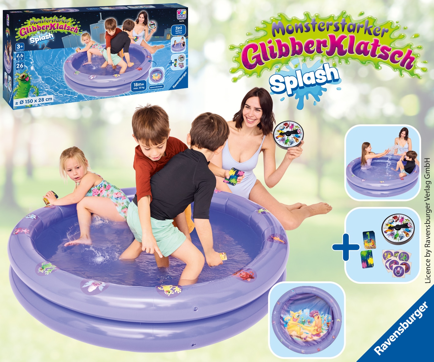 Happy People Planschbecken »Ravensburger Glibberklatsch«