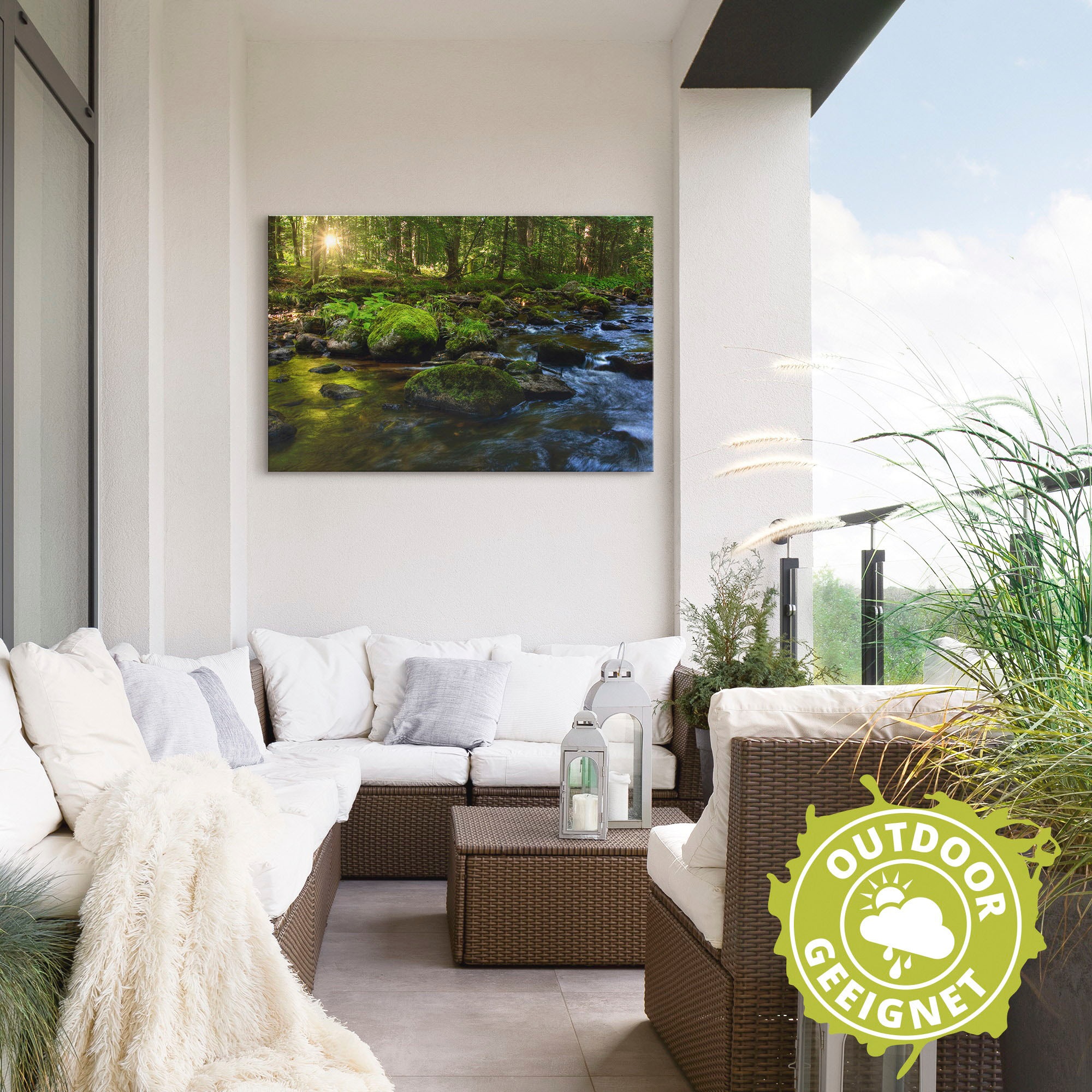 Artland Wandbild »Feenland«, Wald, (1 St.), als Alubild, Outdoorbild, Leinwandbild, Poster in verschied. Größen