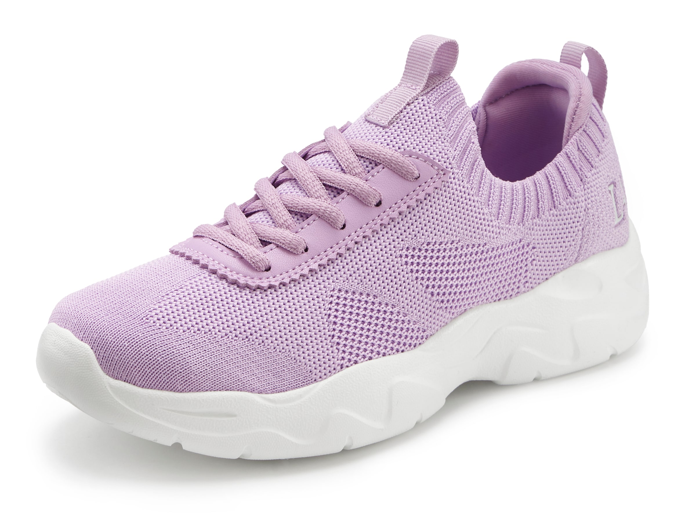 LASCANA ACTIVE Sneaker, ultraleicht und bequem zum Reinschlüpfen mit Zierschnürung VEGAN