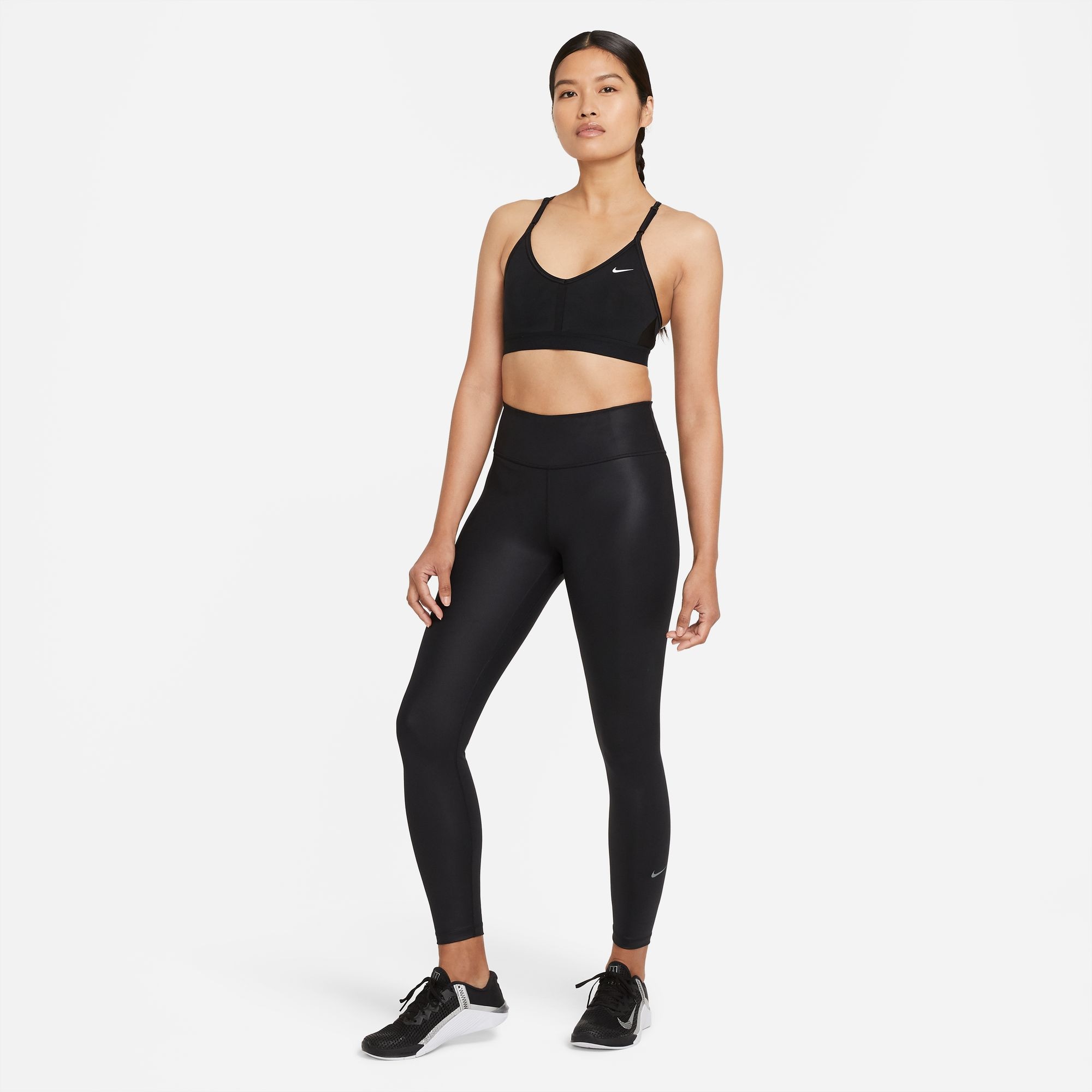 Nike Sport-BH »INDY WOMEN'S LIGHT-SUPPORT PADDED V-NECK SPORTS BRA«