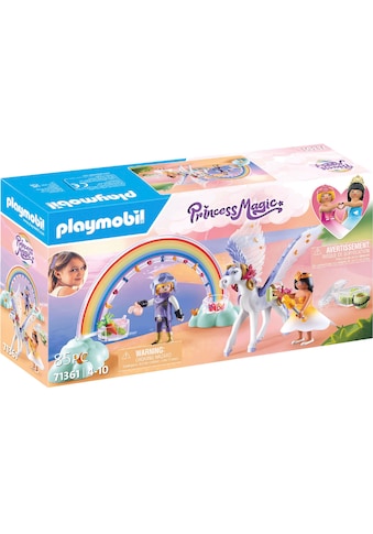 Konstruktions-Spielset »Himmlischer Pegasus mit Regenbogen (71361), Princess Magic«,...