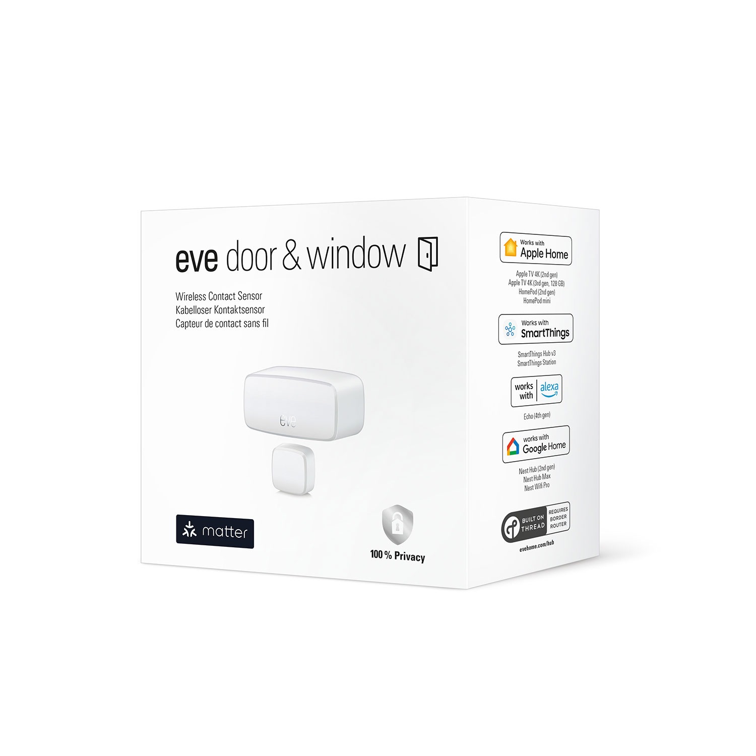 EVE Sensor »Eve Door & Window Matter, Smarter Kontaktsensor«