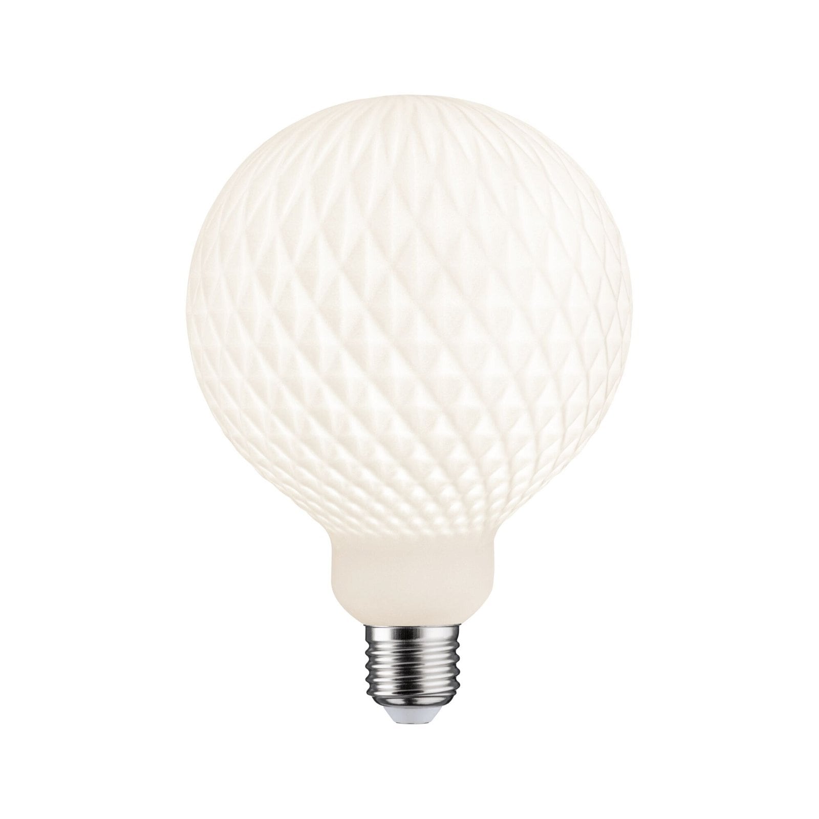 Paulmann LED-Leuchtmittel »White Lampion V1 G125 400lm 4,3W 3000K 230V«, Warmweiß