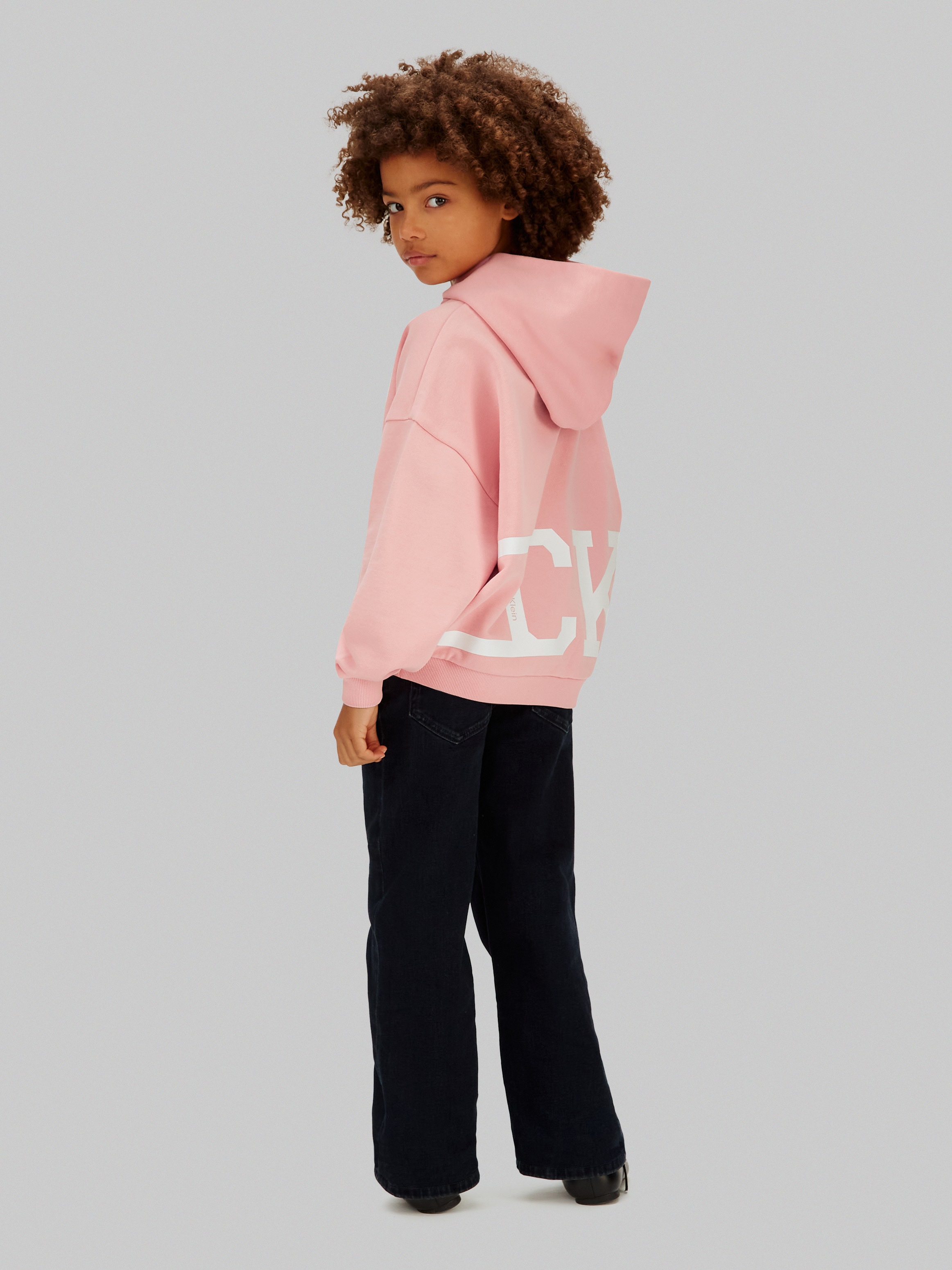 Calvin Klein Jeans Kapuzensweatshirt »HOODED SWEATSHIRT«, Regular fit für Kinder mit Kapuze

