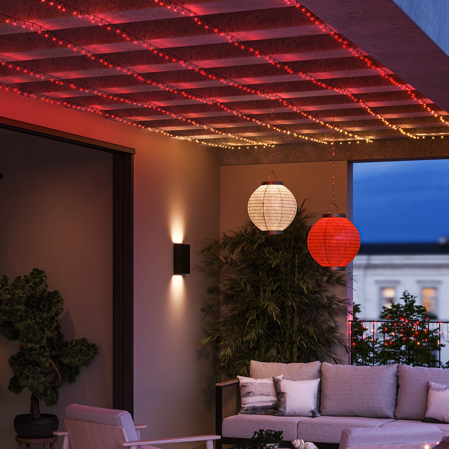 Philips Hue LED-Lichterkette »Festavia 40«, 500 St.-flammig