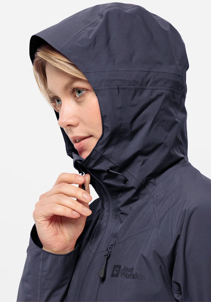Jack Wolfskin Funktionsjacke »EAGLE PEAK 2L JKT W«, mit Kapuze