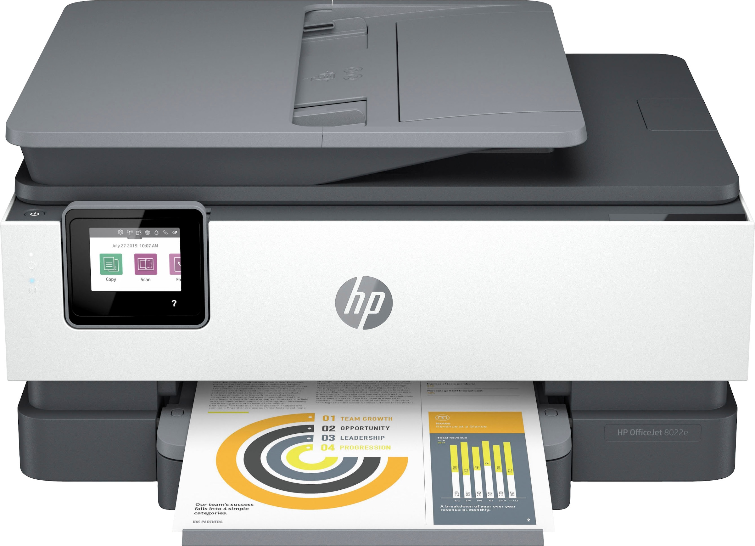 HP Multifunktionsdrucker »OfficeJet Pro 8022e All-in-One A4 color«, 6 Monate gratis Drucken mit HP Instant Ink inklusive