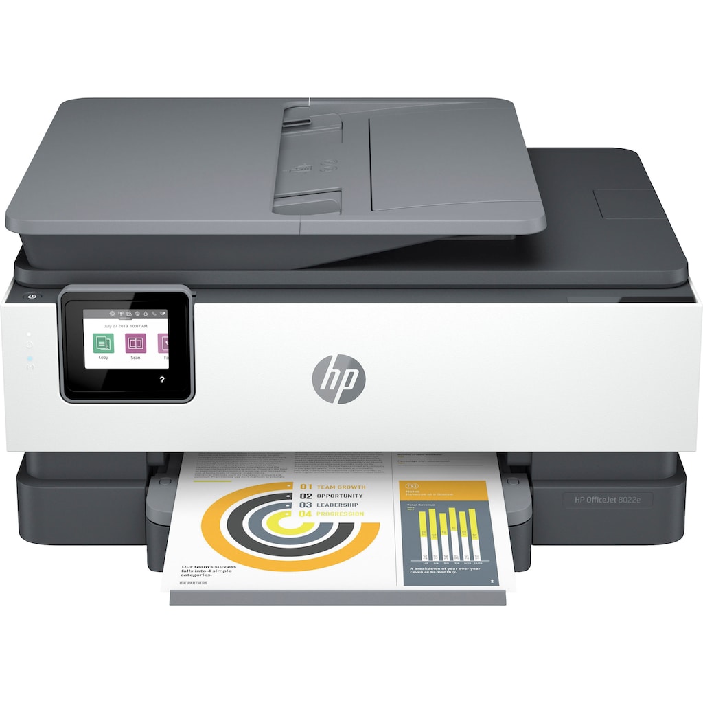 HP Multifunktionsdrucker »OfficeJet Pro 8022e All-in-One A4 color«, 6 Monate gratis Drucken mit HP Instant Ink inklusive