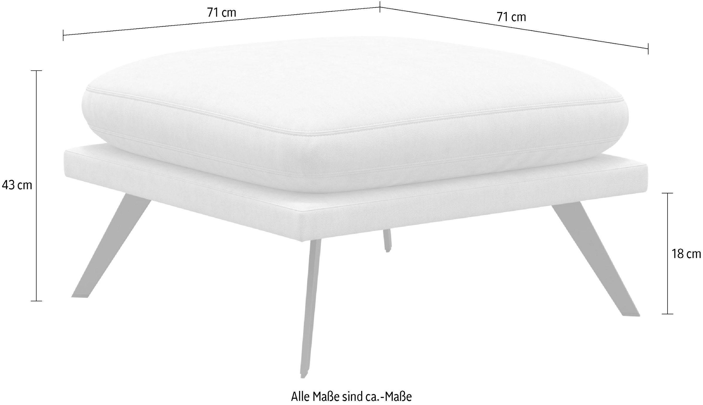 machalke® Hocker »butterfly«