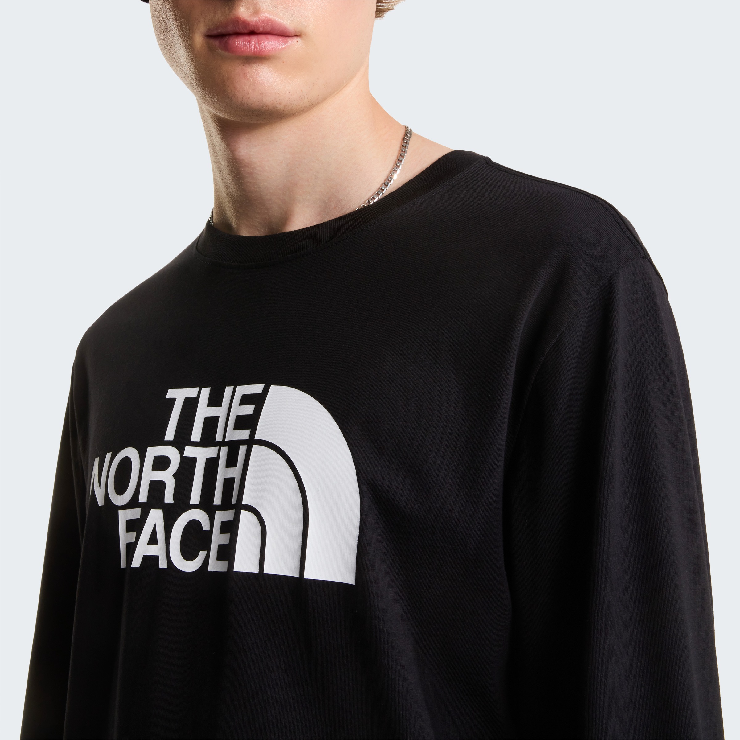 The North Face Langarmshirt »M EVOLUTION HALF DOME REGULAR LONG SLEEVE TEE« normale Passform, Langarm, sportlicher Stil, atmungsaktiv
