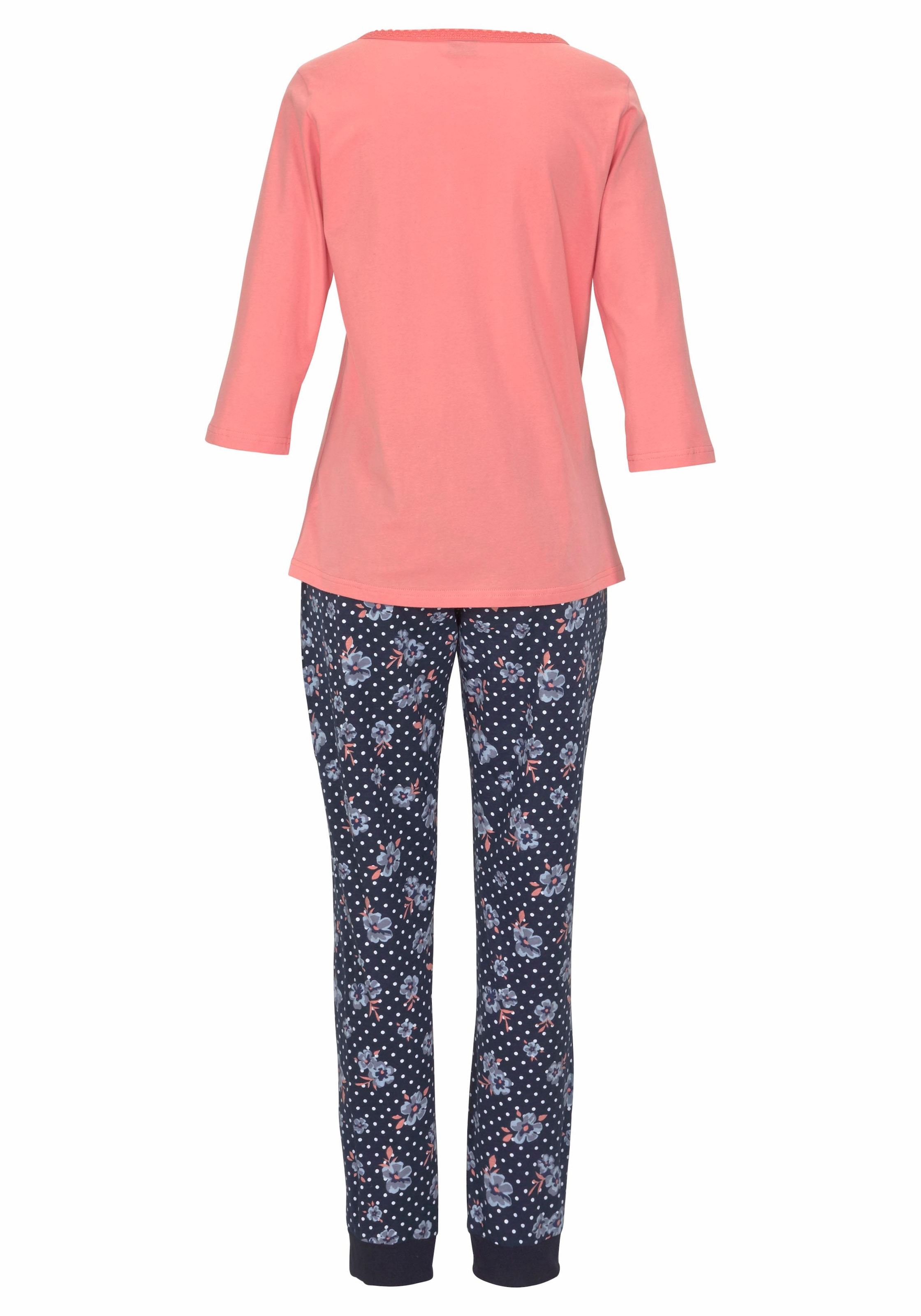H.I.S Pyjama, mit 3/4-Arm und kaufen bequem Knopfleiste