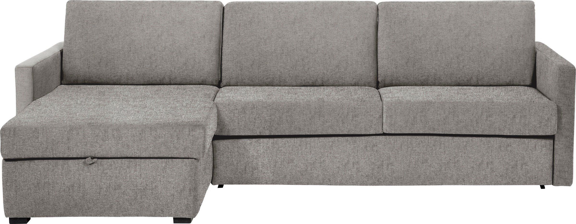 Places of Style Schlafsofa »GOLDPOINT Ecksofa 264 cm, Liegefläche (140/200cm), L-Form,«, Bettfunktion, Bonell-Federkernmatratze und Dauerschläfer-Funktion