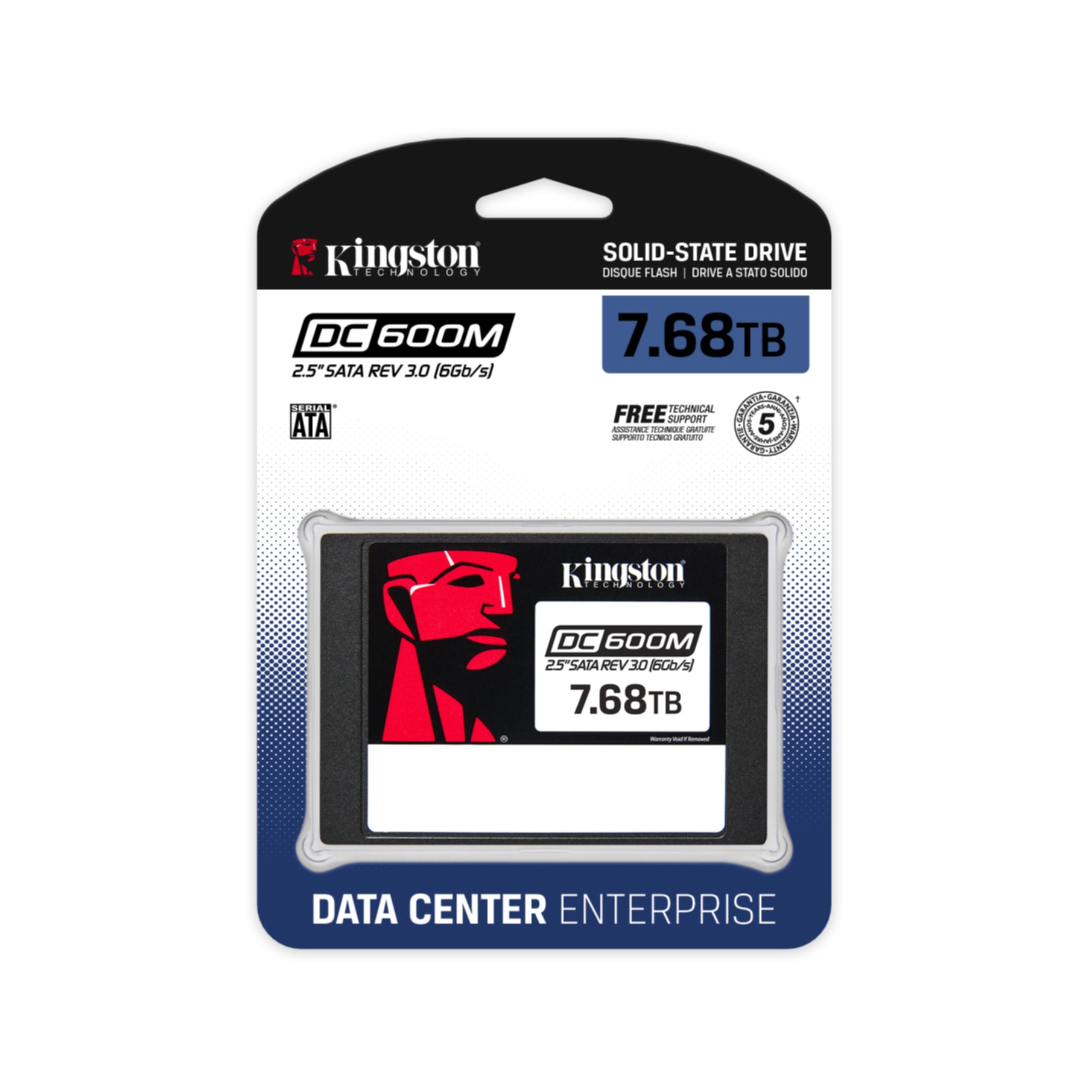 Kingston interne SSD »7680G DC600M«