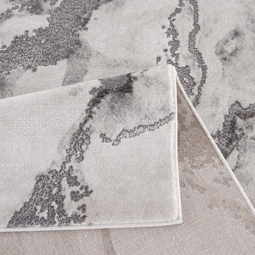 Carpet City Teppich »Chic« rechteckig 11 mm Höhe Kurzflor, Abstrakt, Marmor, Modern, Weicher Flor