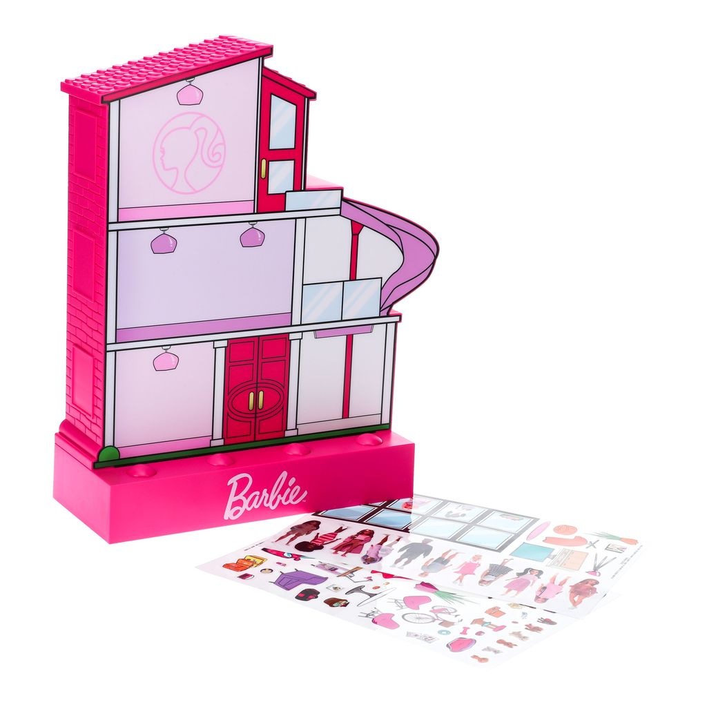 Paladone Dekolicht »Barbie Dreamhouse Leuchte mit Sticker«