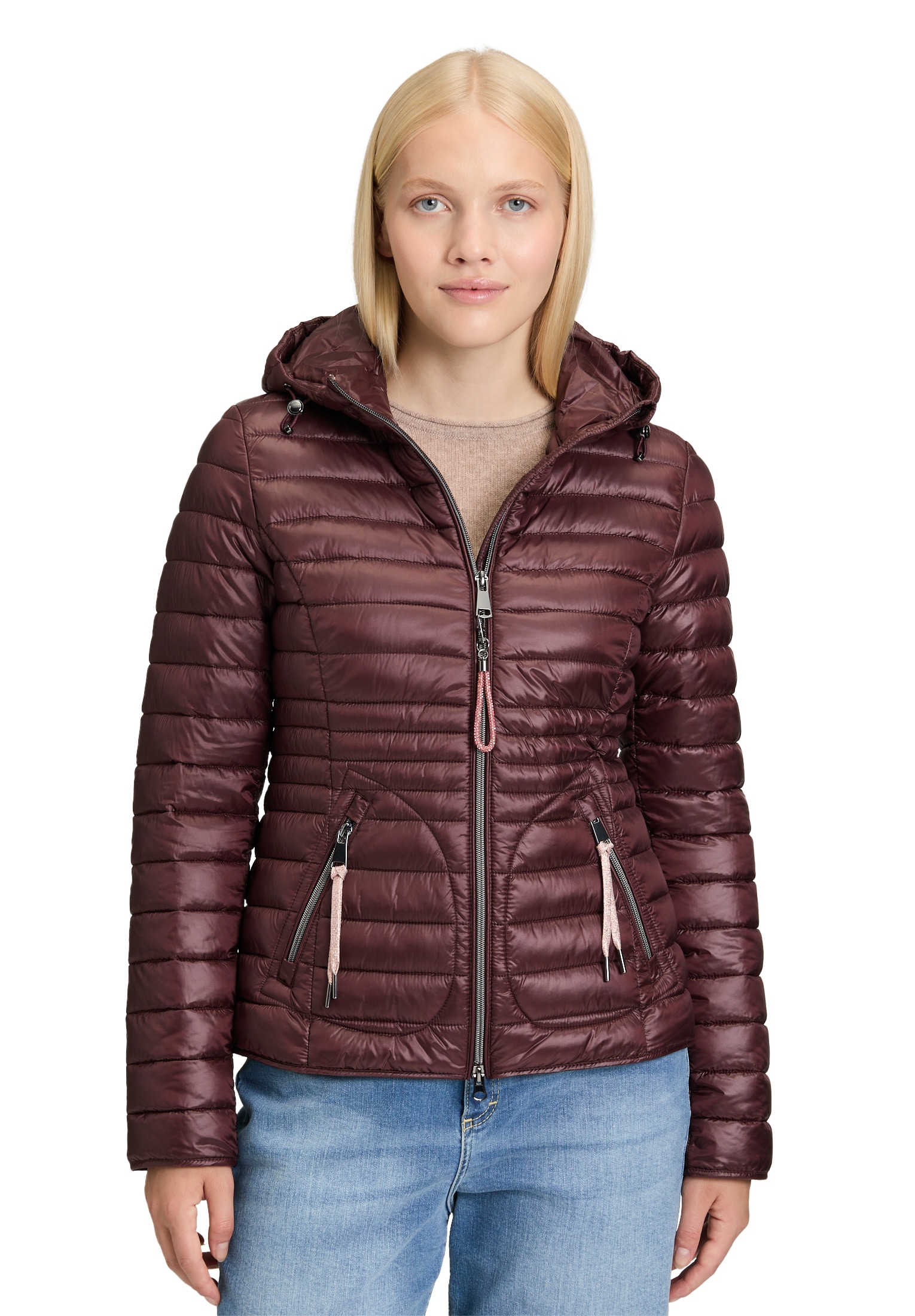 Cartoon Steppjacke »Steppjacke mit Reißverschlusstaschen«