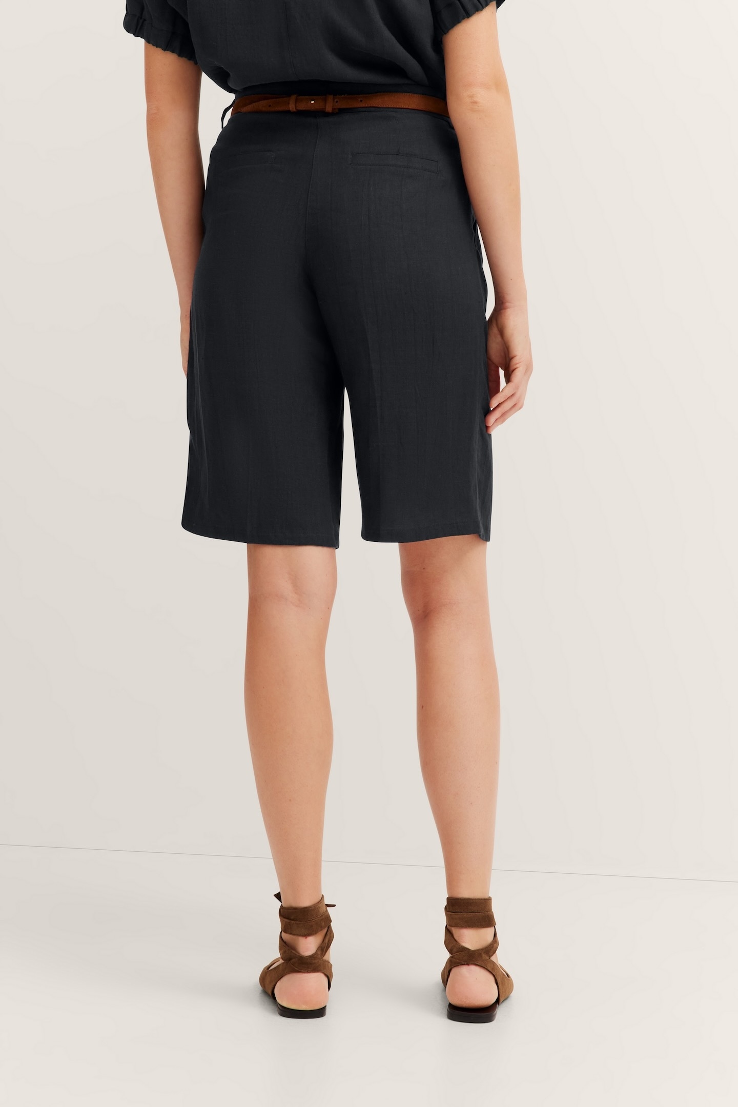bugatti Shorts, aus Leinen