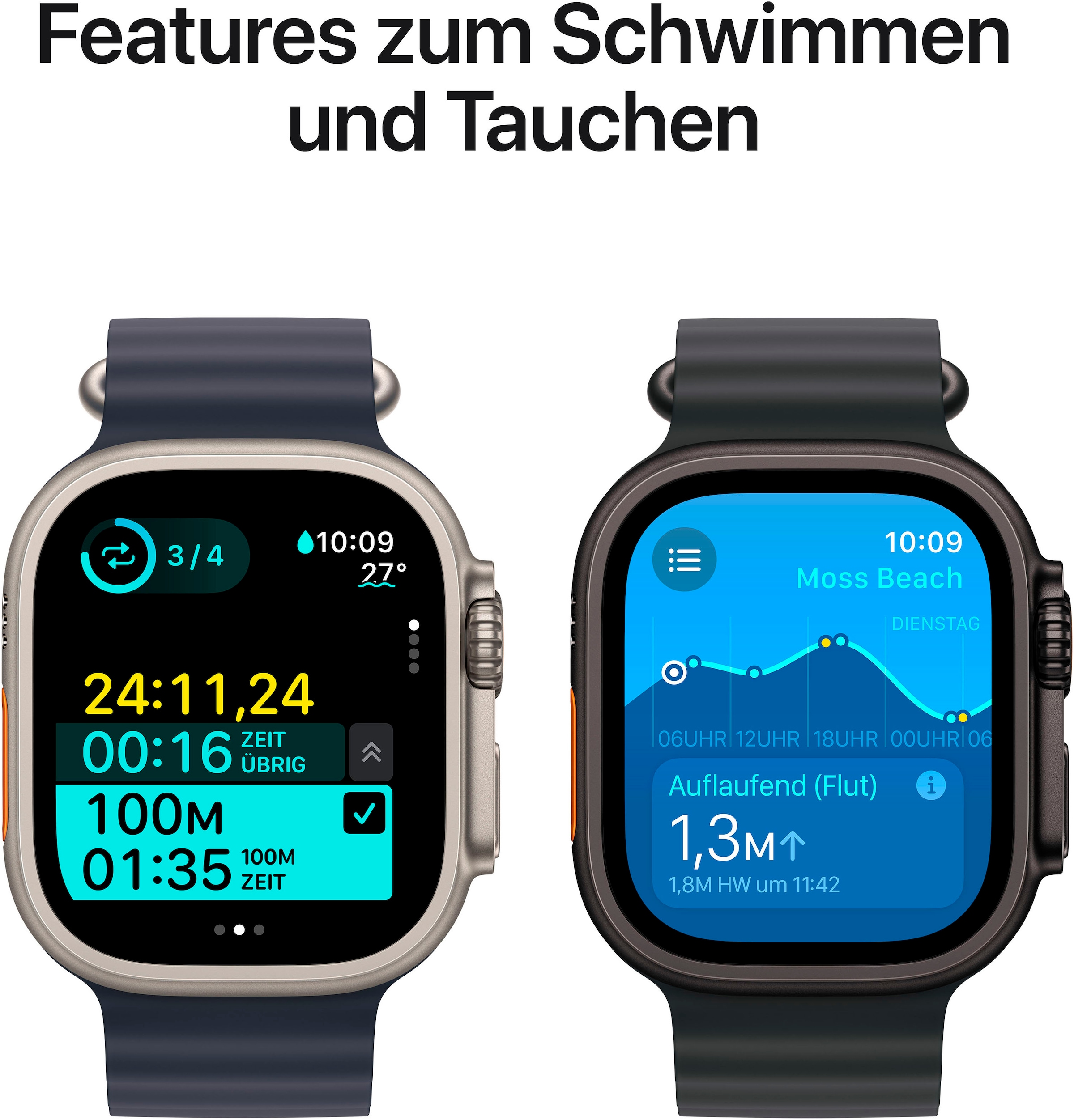 Apple Smartwatch »Watch Ultra 2 (2024) GPS + Cellular«, (4,9 cm), Watch OS 11, 64 GB,)