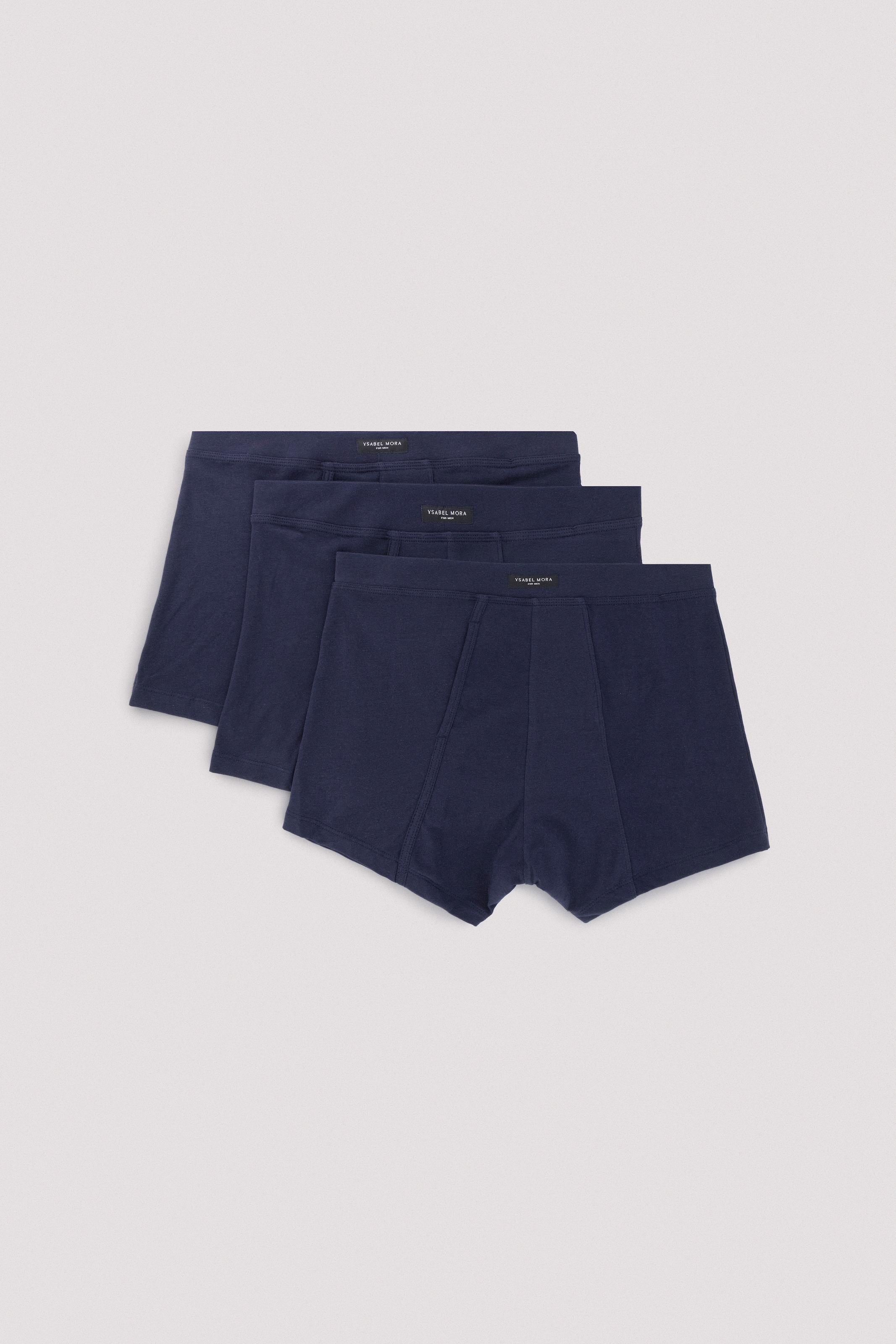 Boxershorts »BASIC COLLECTION COTTON«, (3er Pack), mit praktischem Eingriff im Schritt