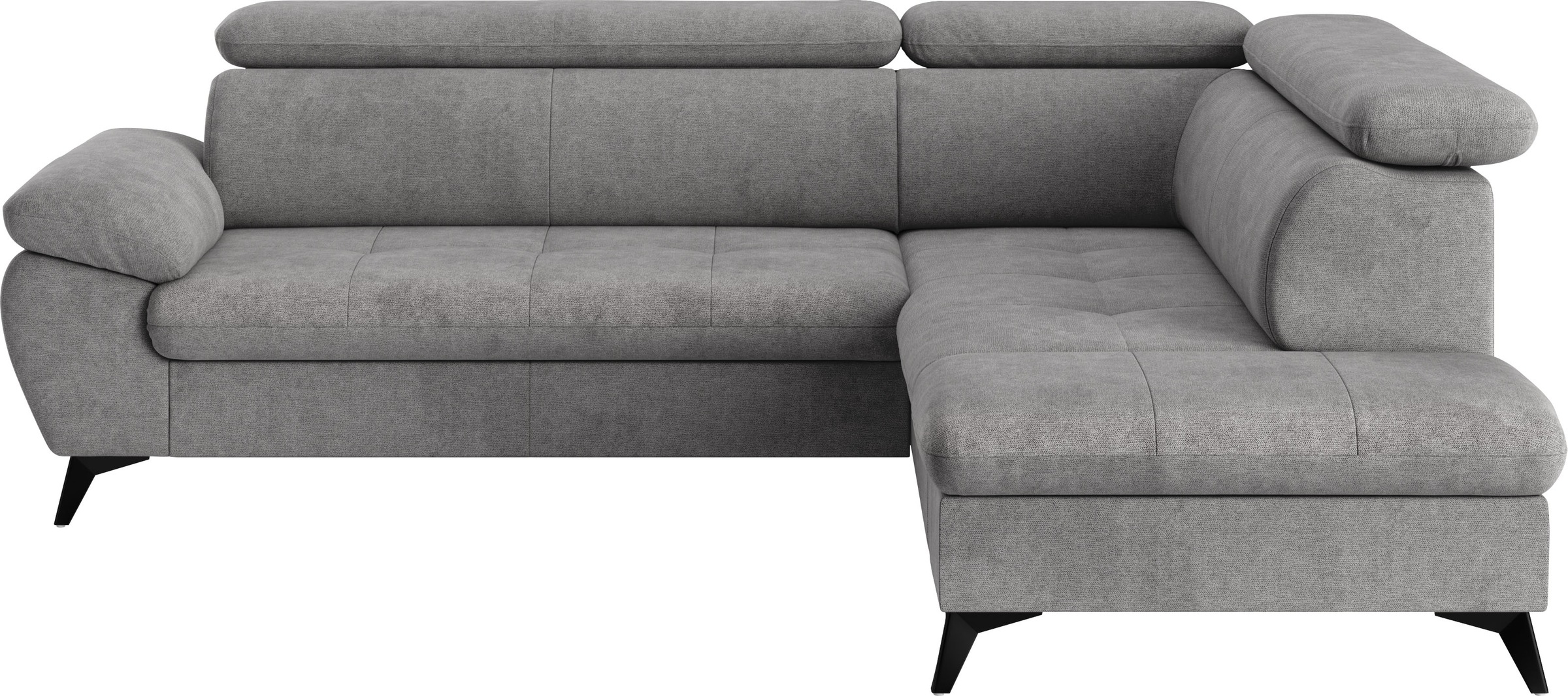 COTTA Ecksofa »Hudson L-Form«, mit Kopfteilverstellung, wahlweise mit Bettfunktion & Bettkasten