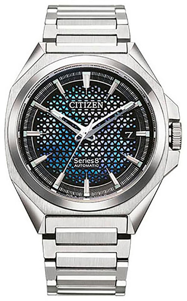 Automatikuhr »Series 8«, Armbanduhr, Herrenuhr, Damenuhr, Saphirglas, Edelstahlarmband