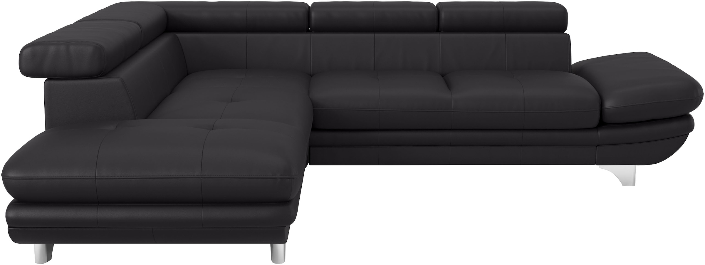 COTTA Ecksofa Arm- & Kopfteilverstellung, optional Schlaffunktion