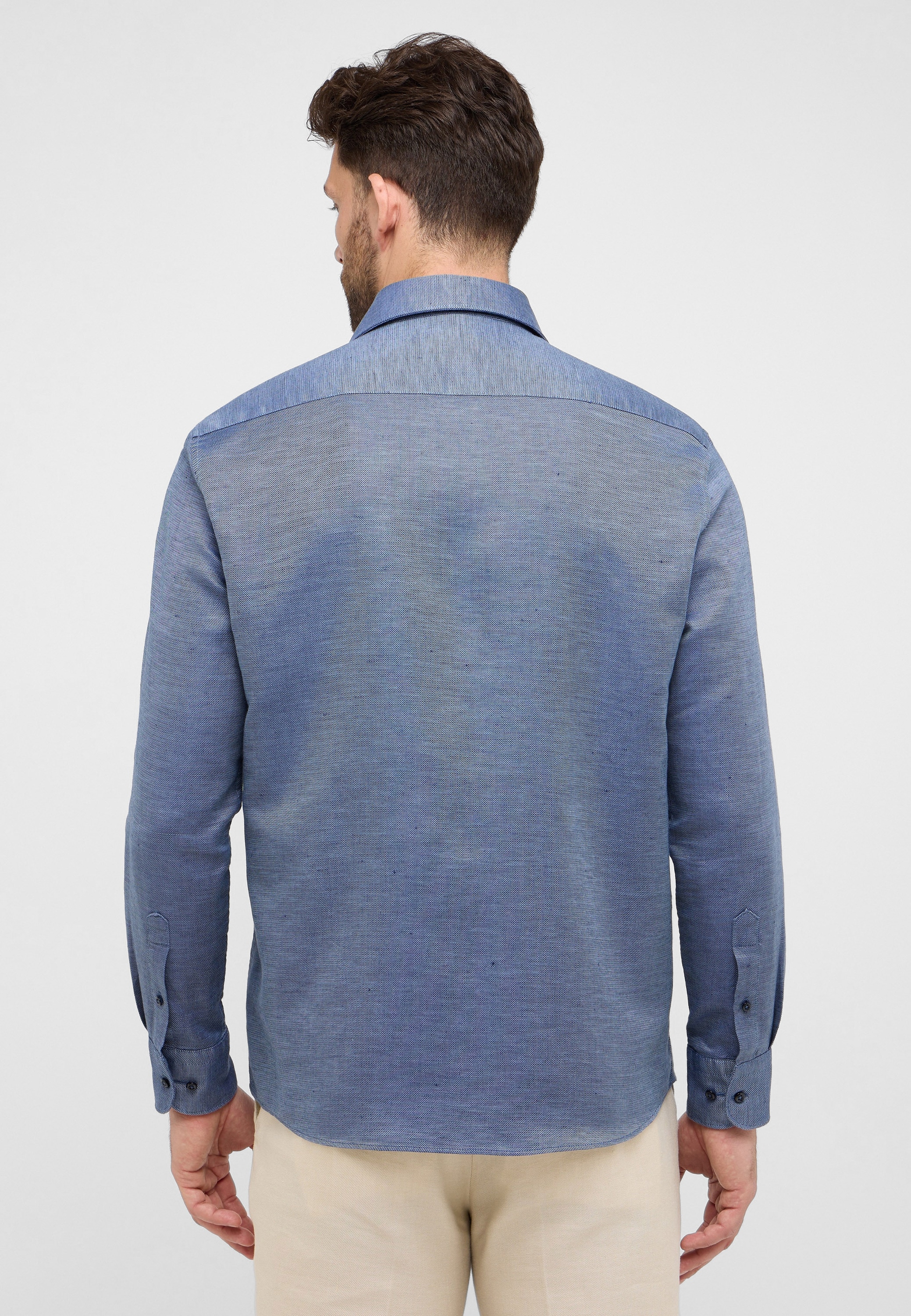 Eterna Langarmhemd »COMFORT FIT« EASY IRON (bügelleicht)