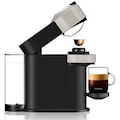 Nespresso Kapselmaschine »Vertuo Next Basic XN910B«, 1,1 L Wassertank, Kapselerkennung durch Barcode, 6 Tassengrößen, Power-Off Funktion, 54 % aus recyceltem Kunststoff, hellgrau, inkl. Willkommenspaket mit 12 Kapseln