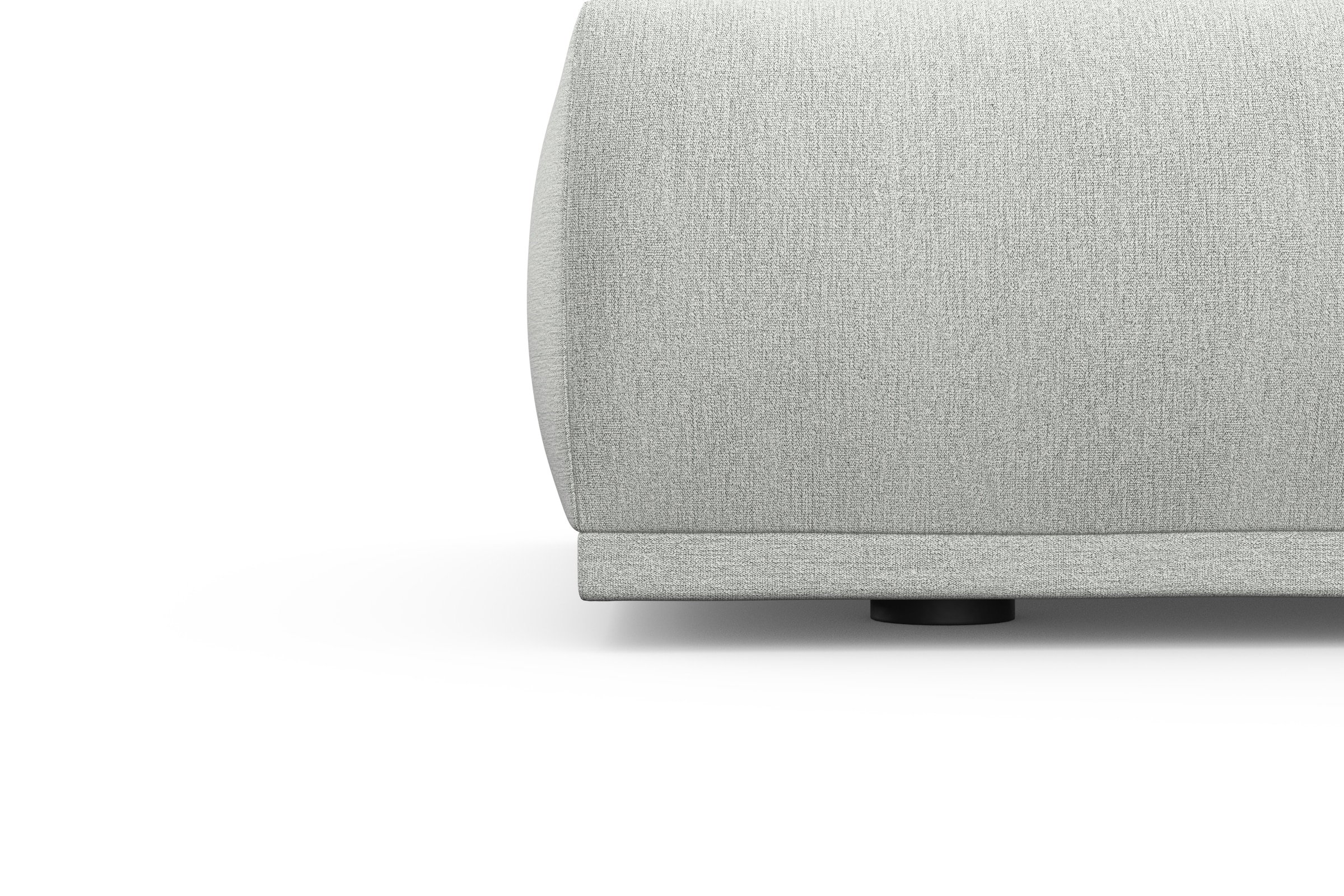 TRENDMANUFAKTUR Ecksofa Braga, aus 2 Teilen, moderner Cord-Stoff