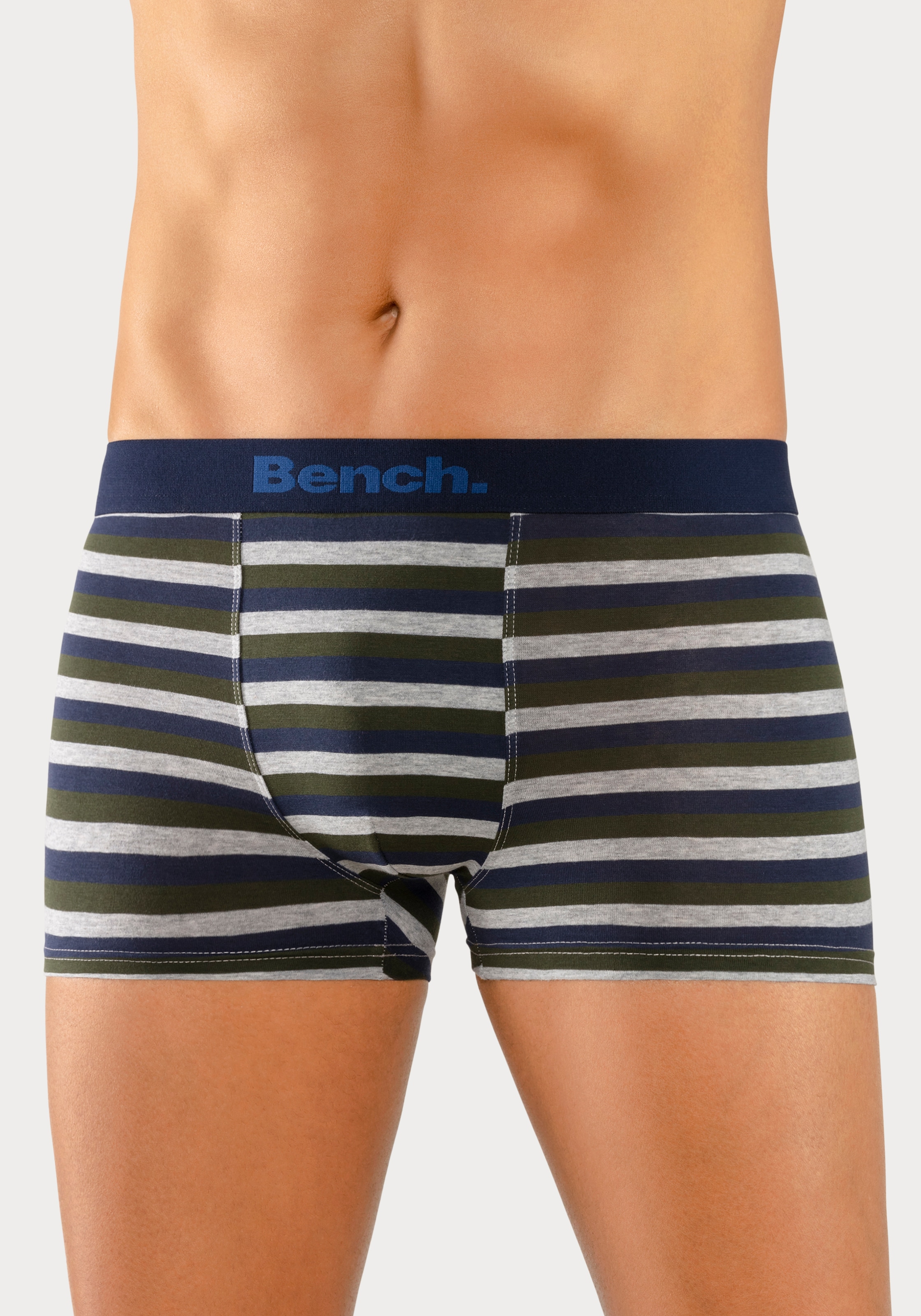 Bench. Boxer »Boxershorts für Herren«, (Packung, 4 St.), Unterhosen aus Baumwoll-Mix