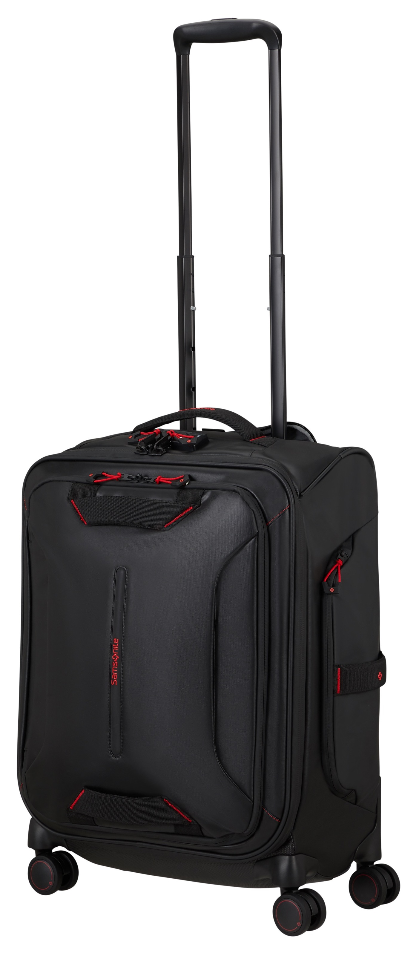 Samsonite Weichgepäck-Trolley »ECODIVER, verschiedene Größen und Farben«, 4 Rollen, Koffer Reisegepäck Weichgepäck-Koffer Fronttasche