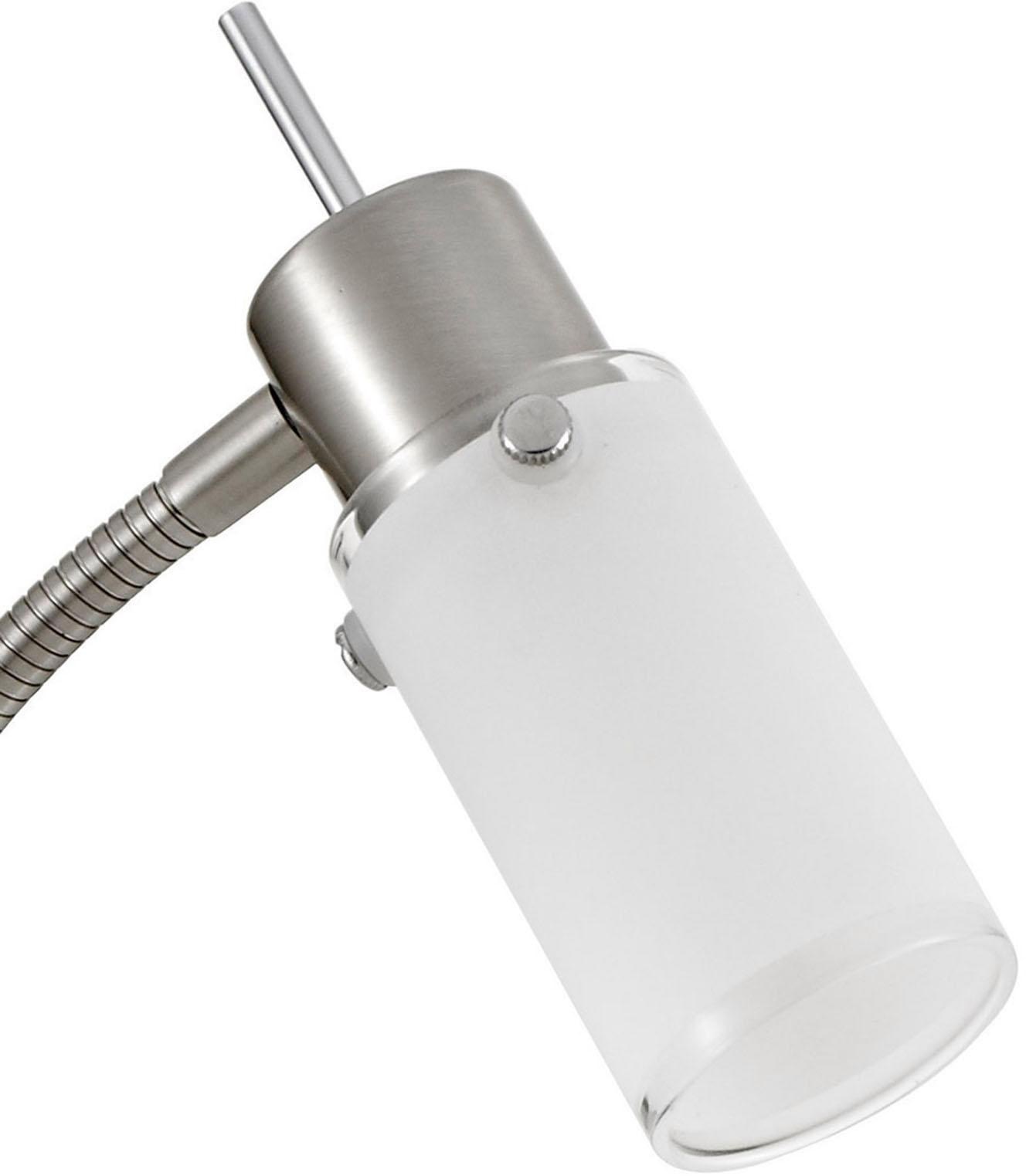 JUST LIGHT Tischleuchte »MAX LED«, 1 flammig, Leuchtmittel GU10 | LED wechselbar, wechselbare Leuchtmittel