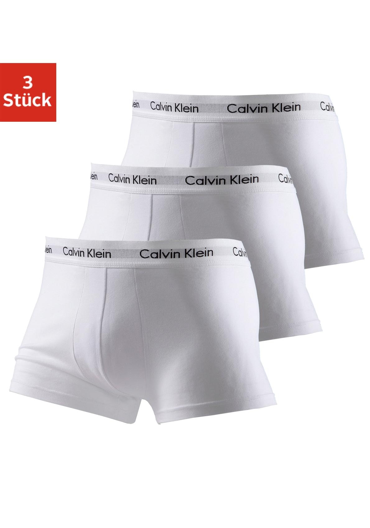 Calvin Klein Underwear Hipster, (3 St.), mit weißem Webbund