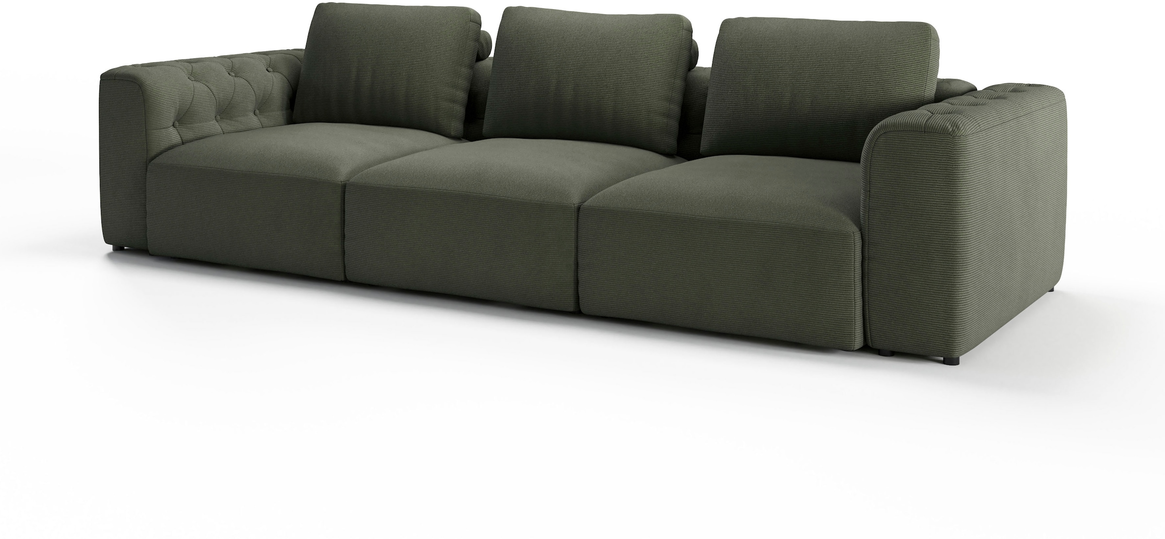 RAUM.ID 3-Sitzer »Cushid«, Modulsofa, bestehend aus 3 Teilen, Breite 300 cm