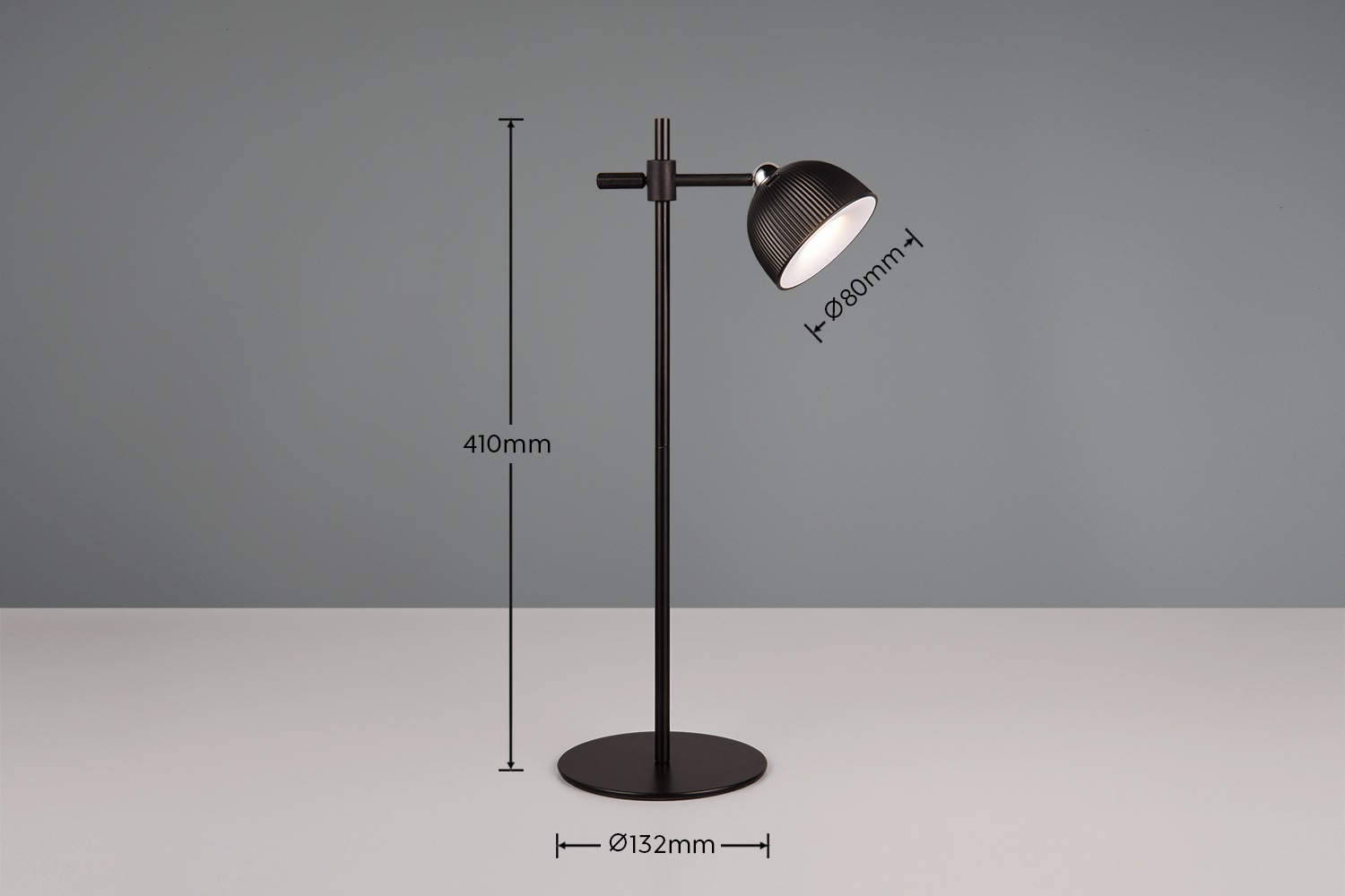 REALITY Leuchten LED Tischleuchte »MAXIMA«, 1 flammig, Leuchtmittel LED-Board | LED fest integriert, kabellose Akku Tischlampe mit Magnet-Kopf: 3 Befestigungsarten wählbar