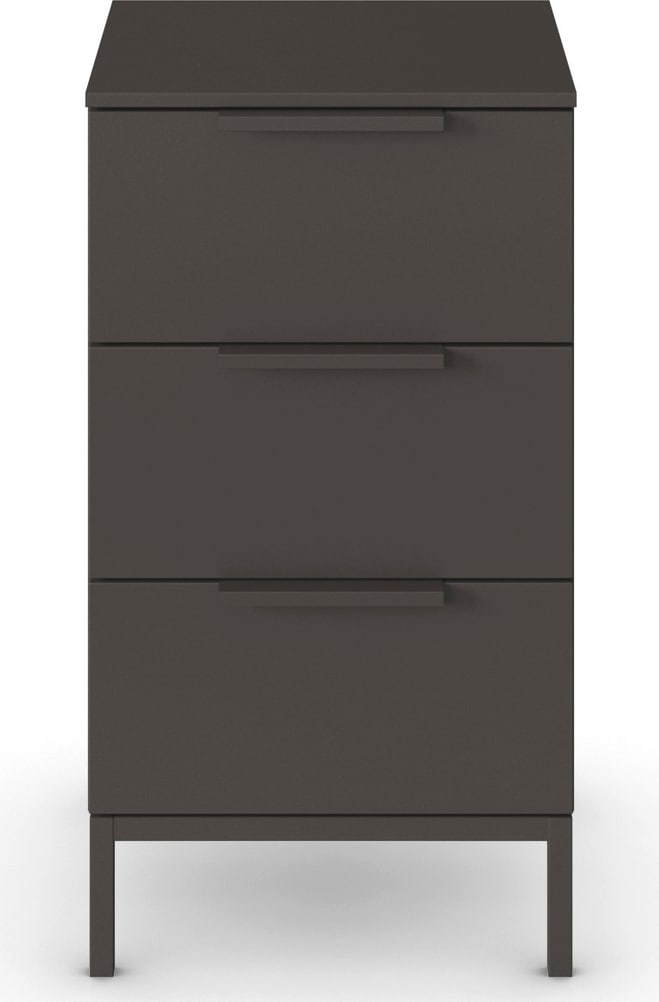 rauch Nachtkommode »Nachttisch Nachtschrank Nachtkonsole FLIPP«, (Breite 40 cm), mit 3 Schubladen und Soft-Close-Funktion